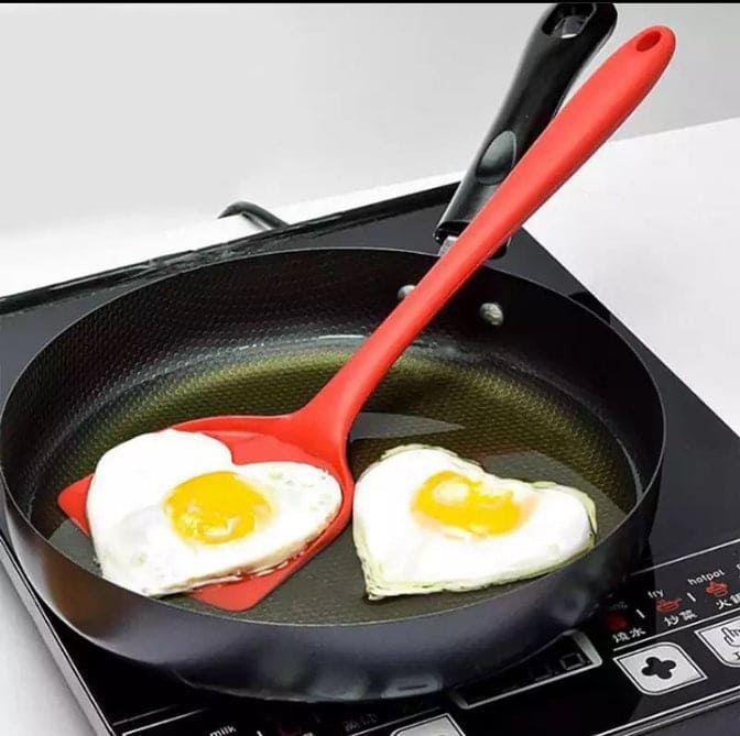 Multifunctional Non-Stick Silicone Spatula, Egg Fish Frying Pan Scoop, Fried Showel Cooking Utensil, Heat Resistant Silicone Spatula Multifunctional Non-Stick Silicone Spatula, Egg Fish Frying Pan Scoop, Fried Showel Cooking Utensil, Heat Resistant Silicone Spatula